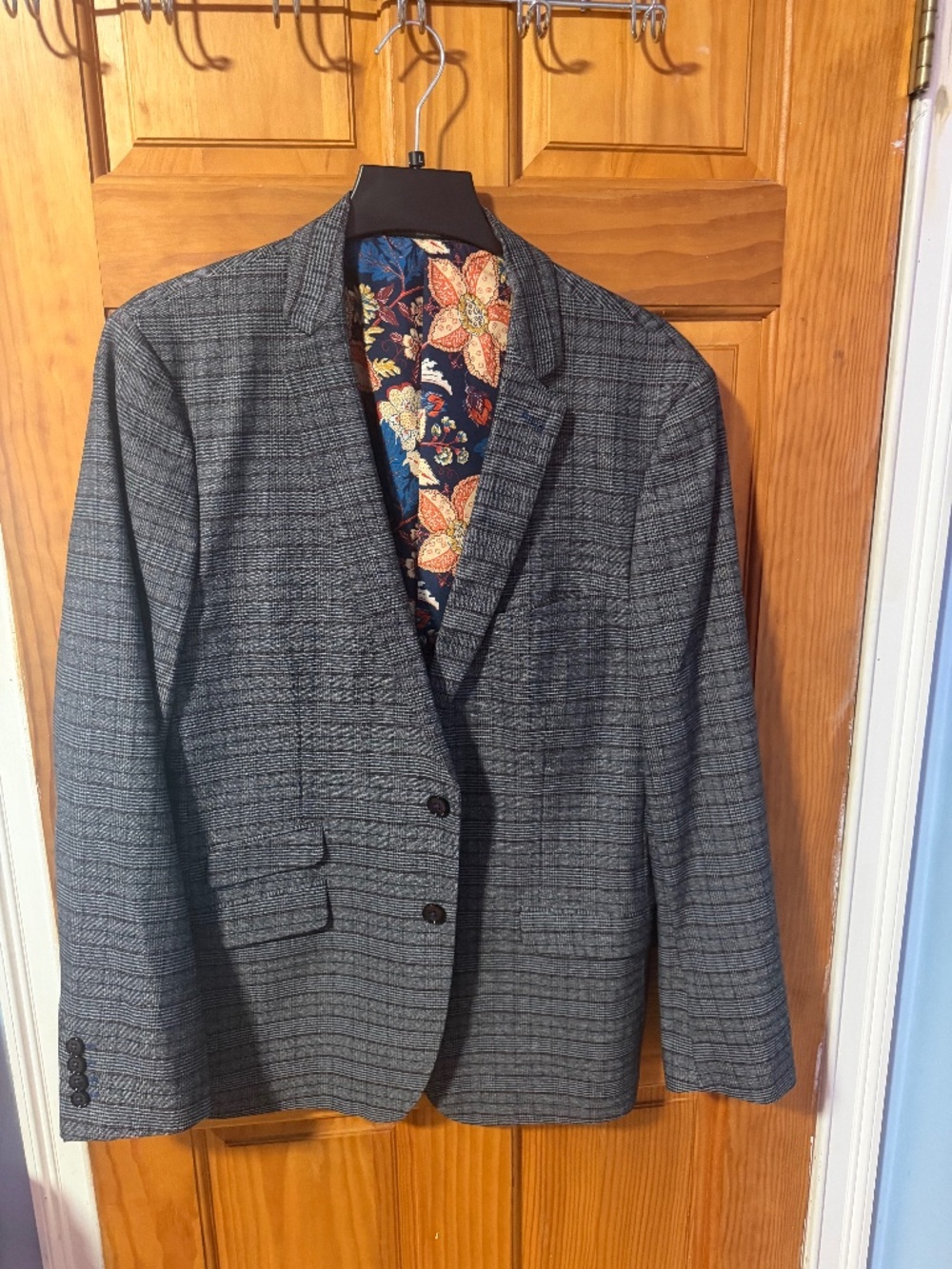 Paisley and Gray Suit